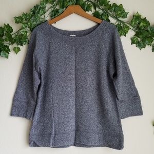 J.Crew | Cotton Terry Sweatshirt Sz M